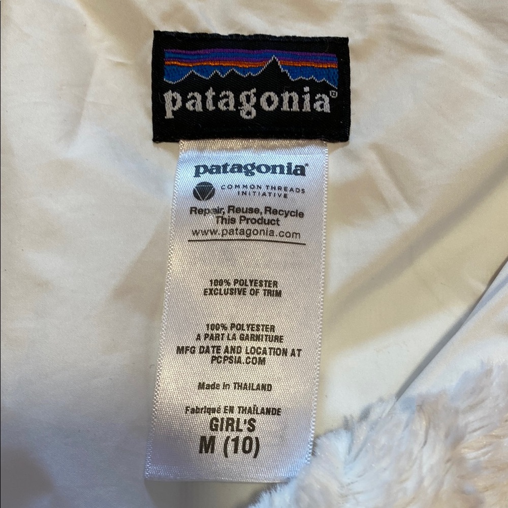 Patagonia Cream Teddy Jacket Cozy Sherpa Style - Picture 2 of 7